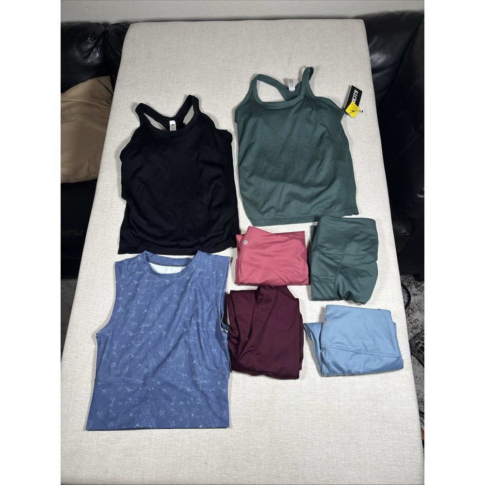 Women's Activewear Lot Size Medium - Velocity & LegEnd Tops, Leggings